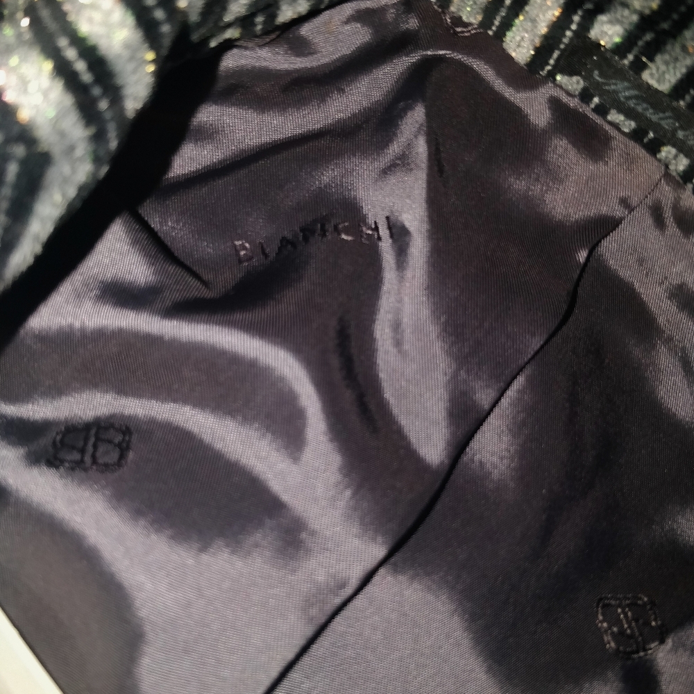1 Of 1 Luigi Bianchi Mantova Striped Peacoat With Gold Buttons And Cufflinks - Picture 2 of 5